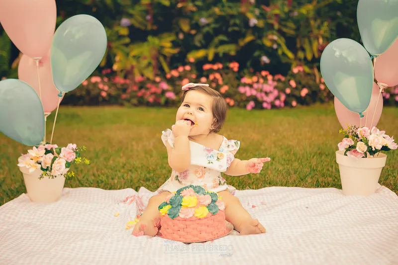 Ensaio Aniversário Heloisa 1º Ano — foto 17