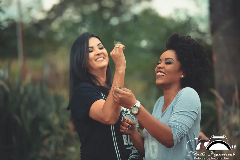 Ensaio Ana Julia e Denise